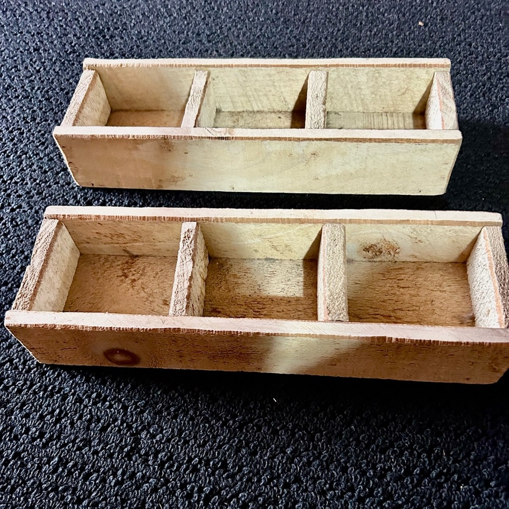 Wooden Storage Boxes
